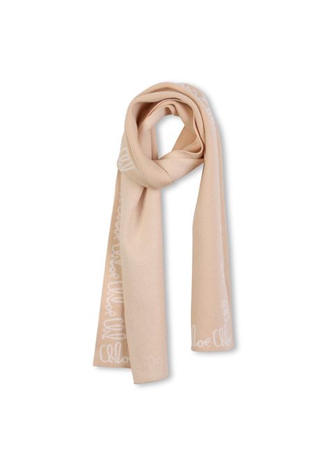Sciarpa con stampa logo CHLOE' KIDS | C20674257